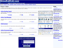 Tablet Screenshot of orionsoftlab.com